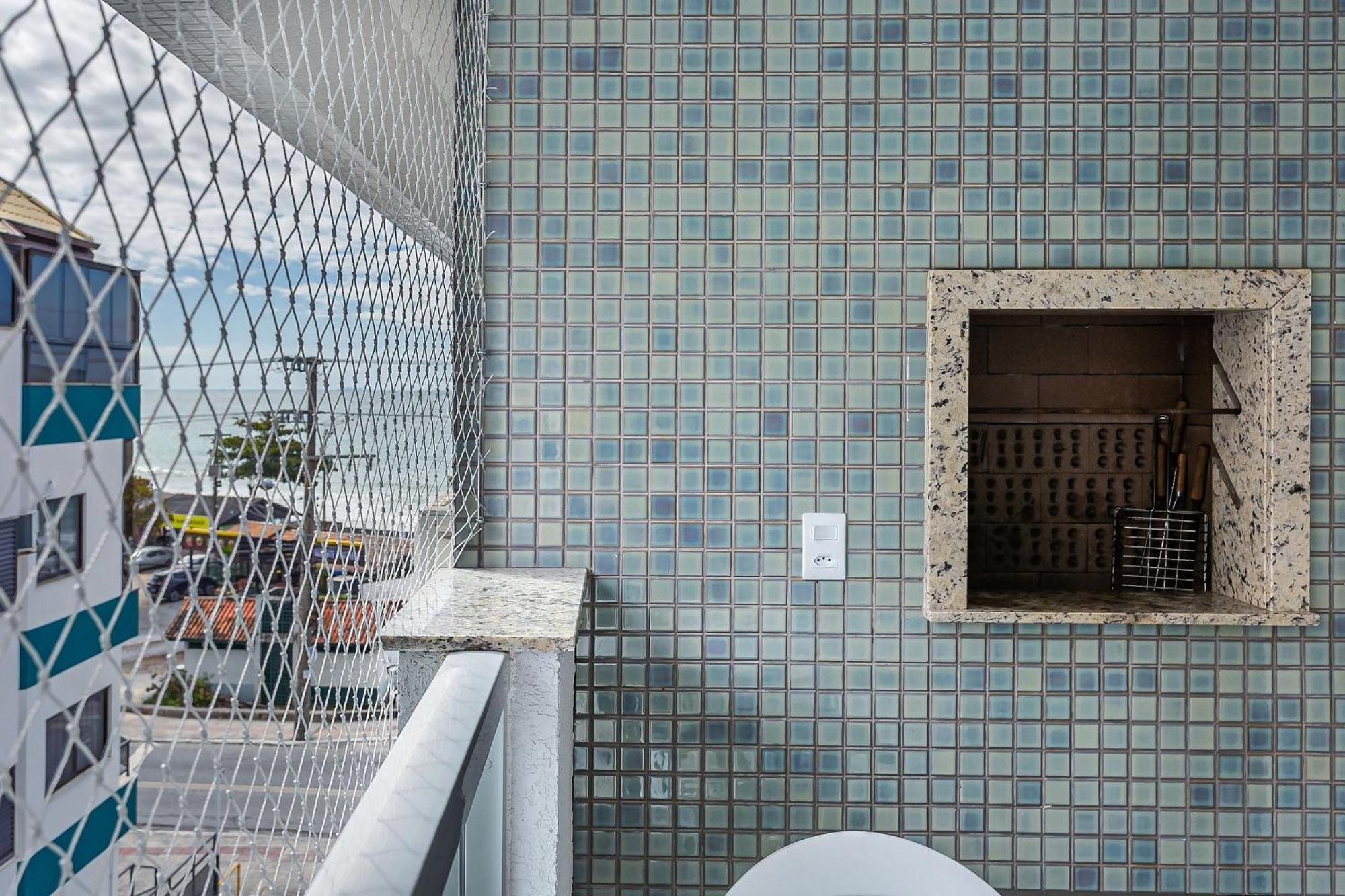 Apto Moderno C/ Churrasq. - Quadra Mar - Rmi201 Флоріанополіс Екстер'єр фото